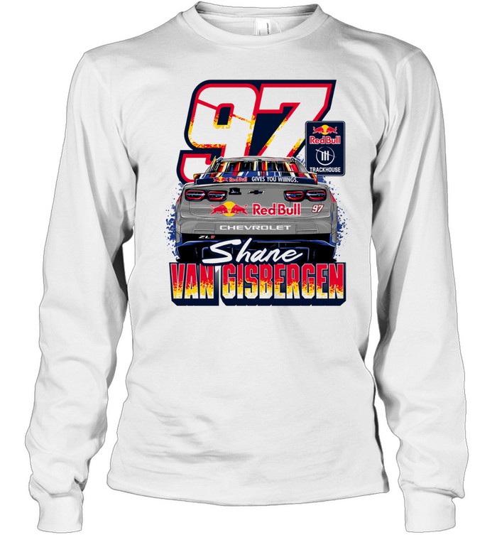 Shane van Gisbergen 97 Red Bull Trackhouse Chevrolet Long Sleeve Tee