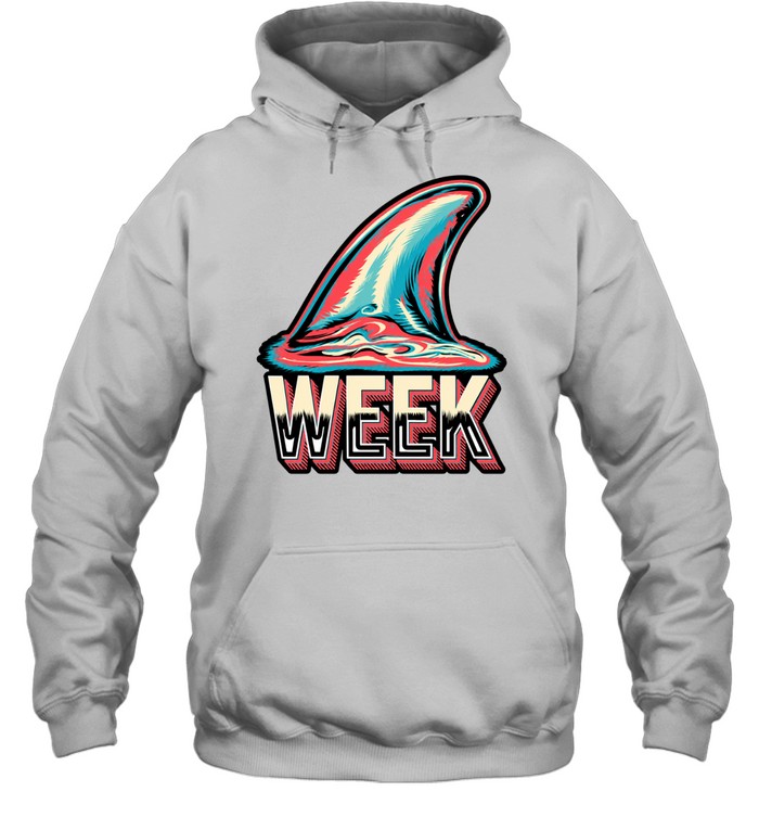 Shark fin week vintage Hoodie