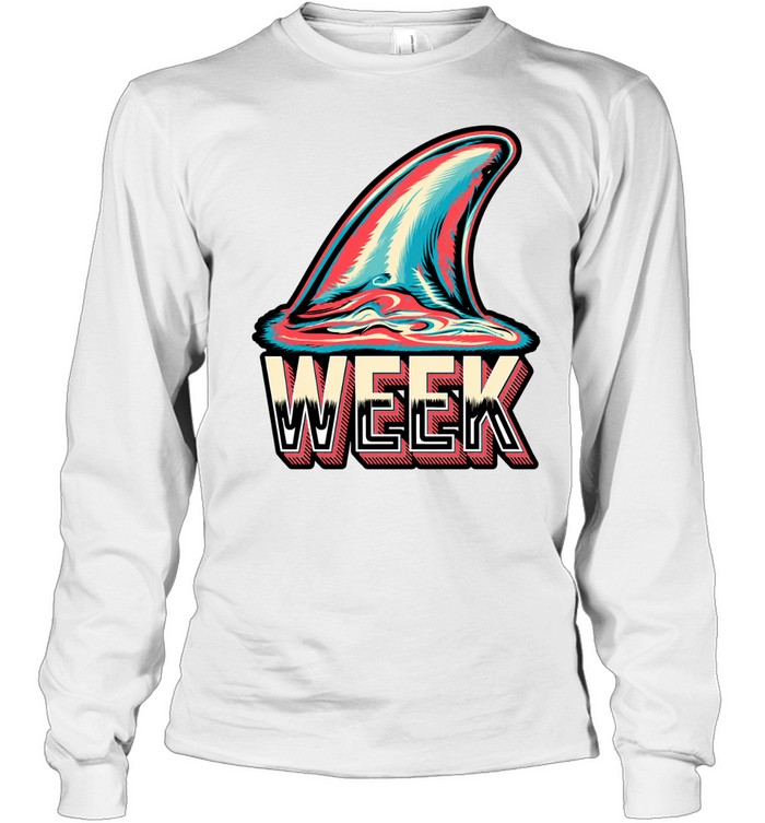 Shark fin week vintage Long Sleeve Tee