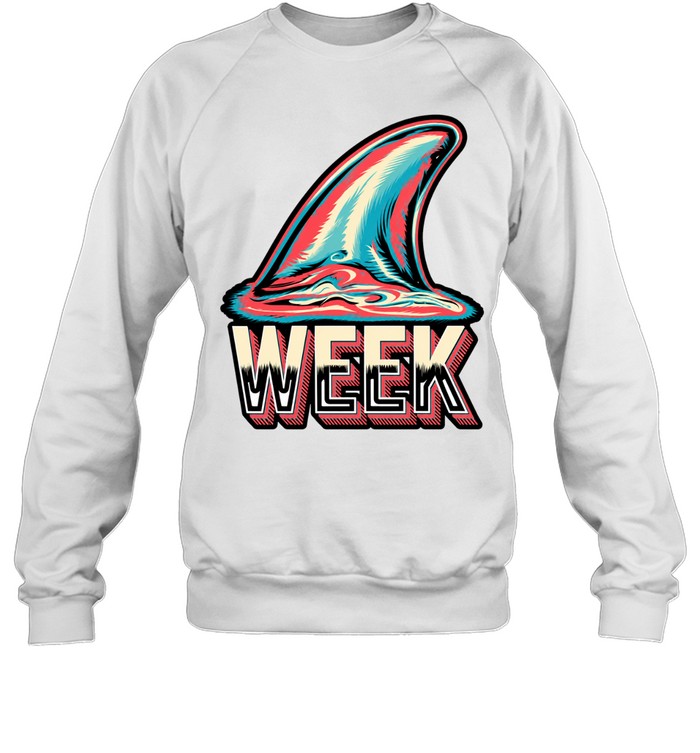 Shark fin week vintage Sweatshirt