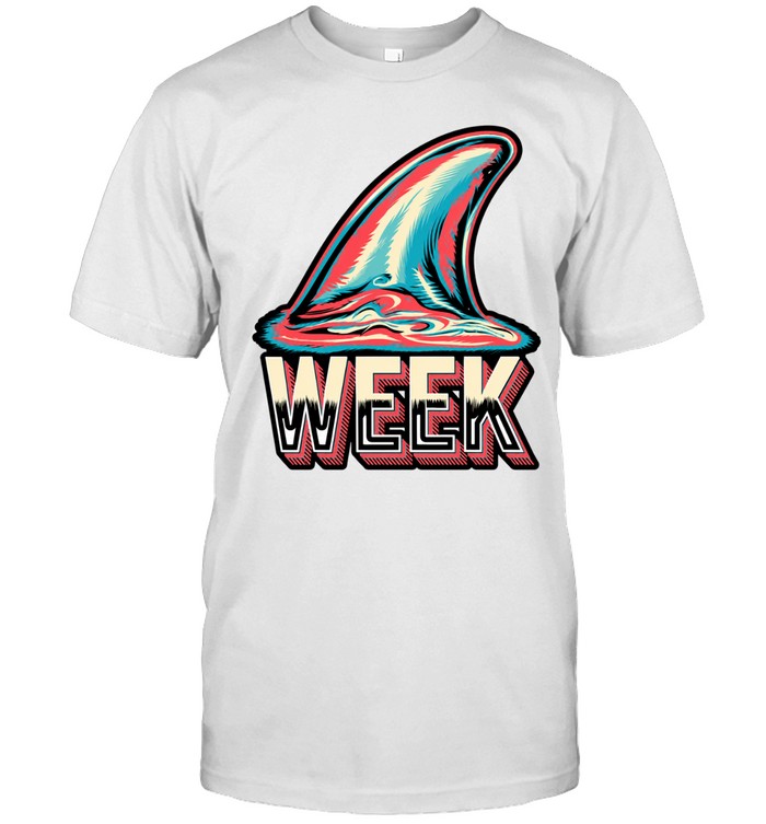Shark fin week vintage Unisex T-Shirt