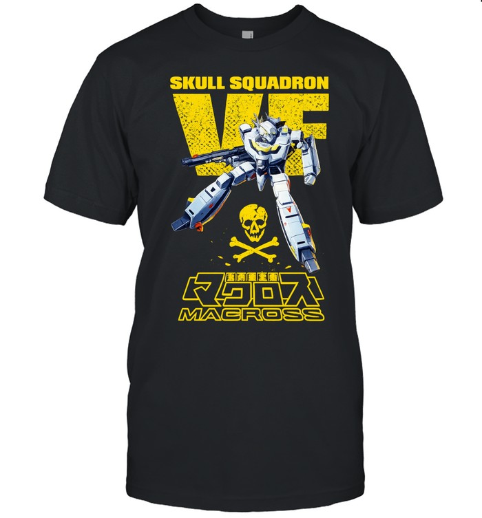 Skull Squadron VF Macross VF-1 Valkyrie Unisex T-Shirt