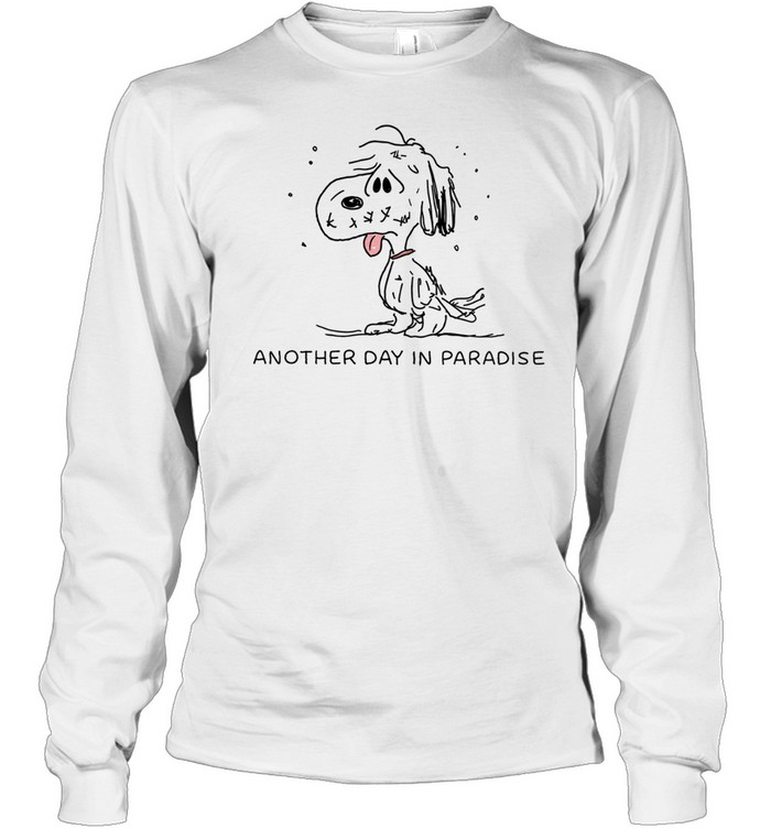 Snoopy another day in paradise Long Sleeve Tee
