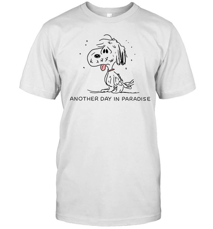 Snoopy another day in paradise Unisex T-Shirt
