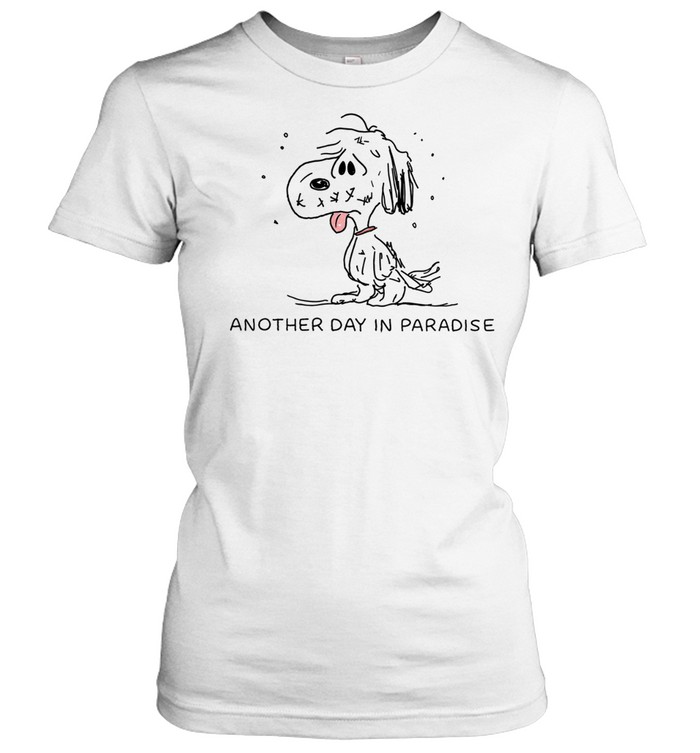 Snoopy another day in paradise Women T-Shirt