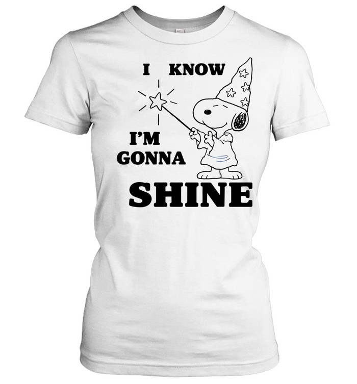 Snoopy I know I’m gonna shine Women T-Shirt
