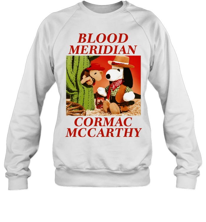 Snoopy Western Blood Meridian Cormac McCarthy Sweatshirt