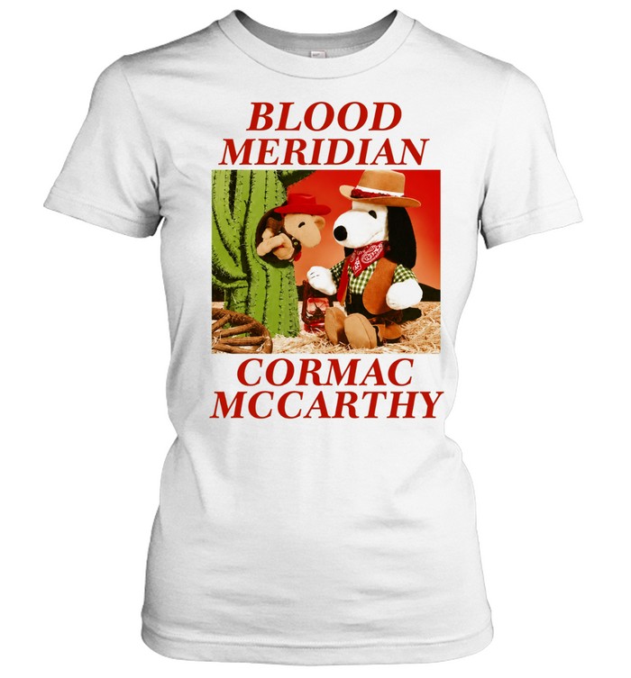 Snoopy Western Blood Meridian Cormac McCarthy Women T-Shirt