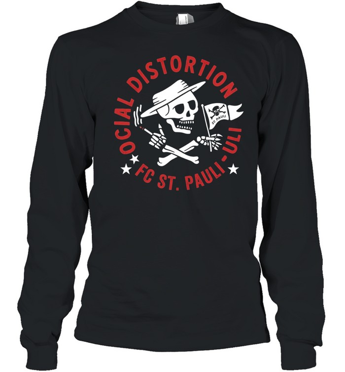 Social Distortion FC St Pauli punk rock Long Sleeve Tee