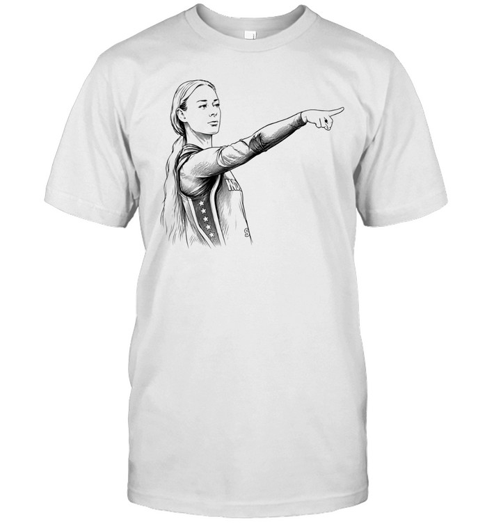 Sophie Cunningham Indiana Fever WNBA Pointing sketch Unisex T-Shirt