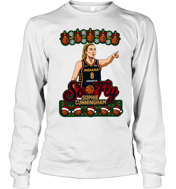Sophie Cunningham point So Fly Indiana Fever 2026 Long Sleeve Tee