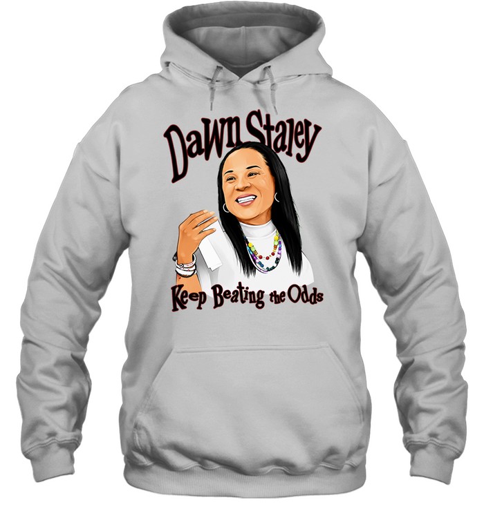 South Carolina Gamecocks coach DS keep beating the odds portrait Hoodie