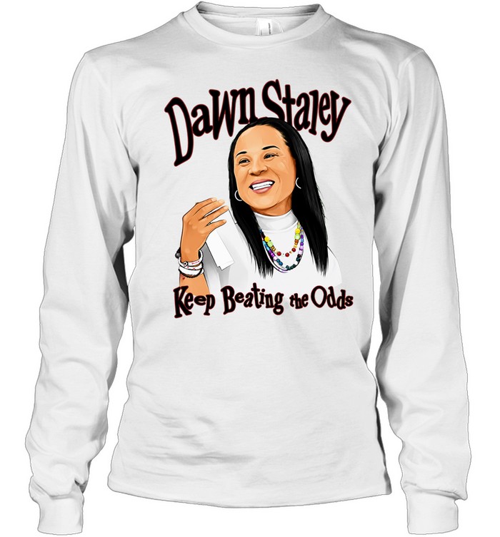 South Carolina Gamecocks coach DS keep beating the odds portrait Long Sleeve Tee