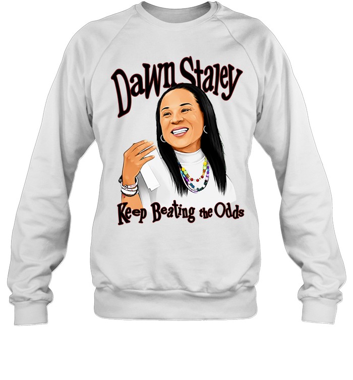 South Carolina Gamecocks coach DS keep beating the odds portrait Sweatshirt