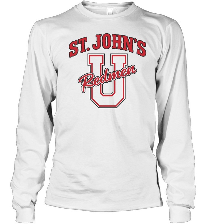 St. John’s Redmen 1950 Retro Basketball Long Sleeve Tee