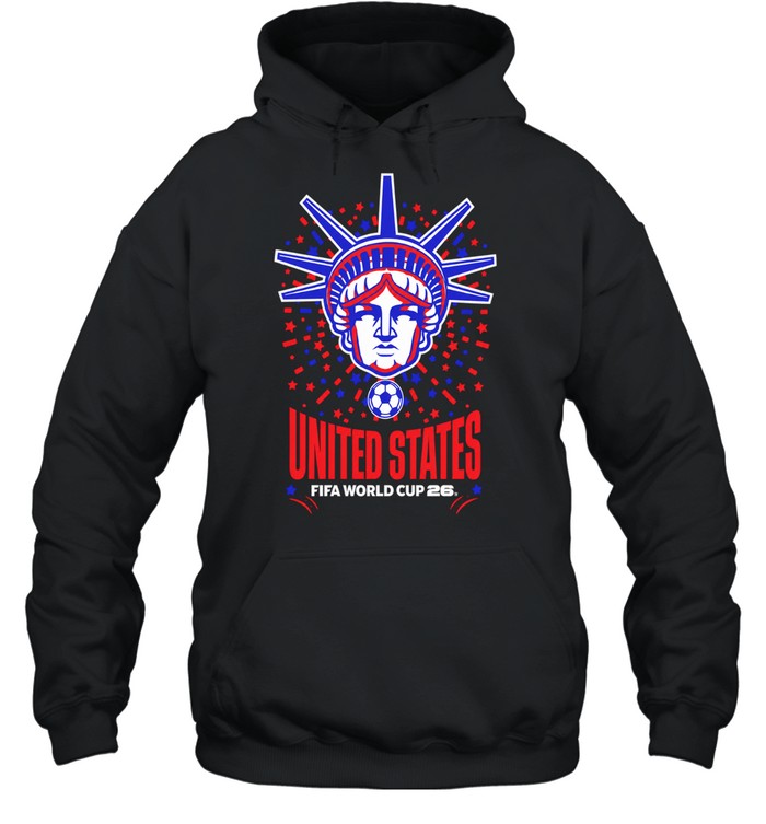 Statue of Liberty United States FIFA World Cup 26 soccer tournament event Hoodie
