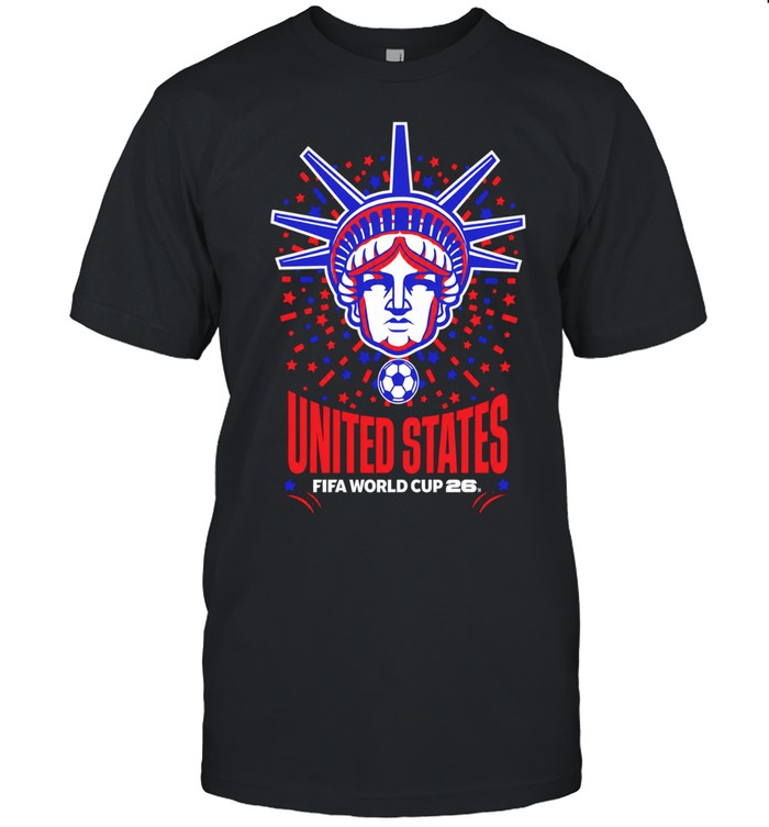 Statue of Liberty United States FIFA World Cup 26 soccer tournament event Unisex T-Shirt