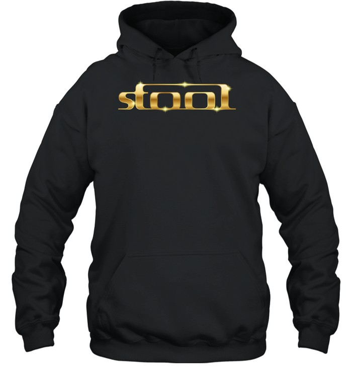 Stool gold logo typography minimalist Hoodie