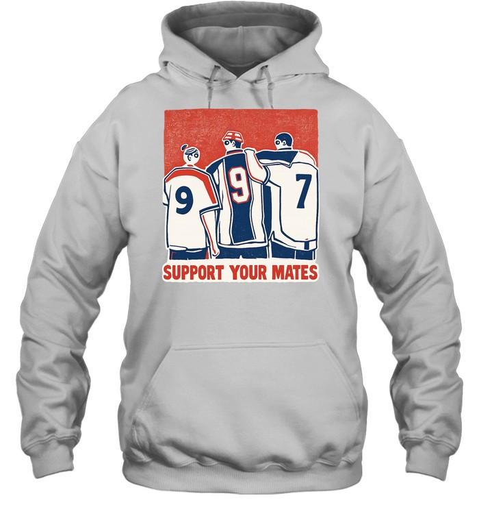 Support Your Mates Calm Mental Health Awareness Hoodie