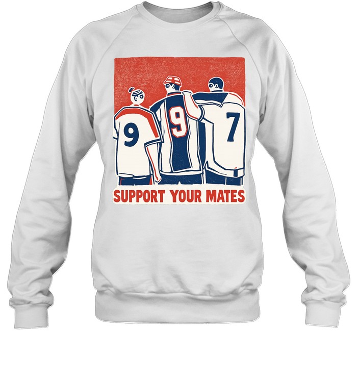 Support Your Mates Calm Mental Health Awareness Sweatshirt