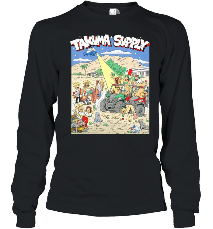 Takuma Supply SBPD Off-Road Party Scene Long Sleeve Tee