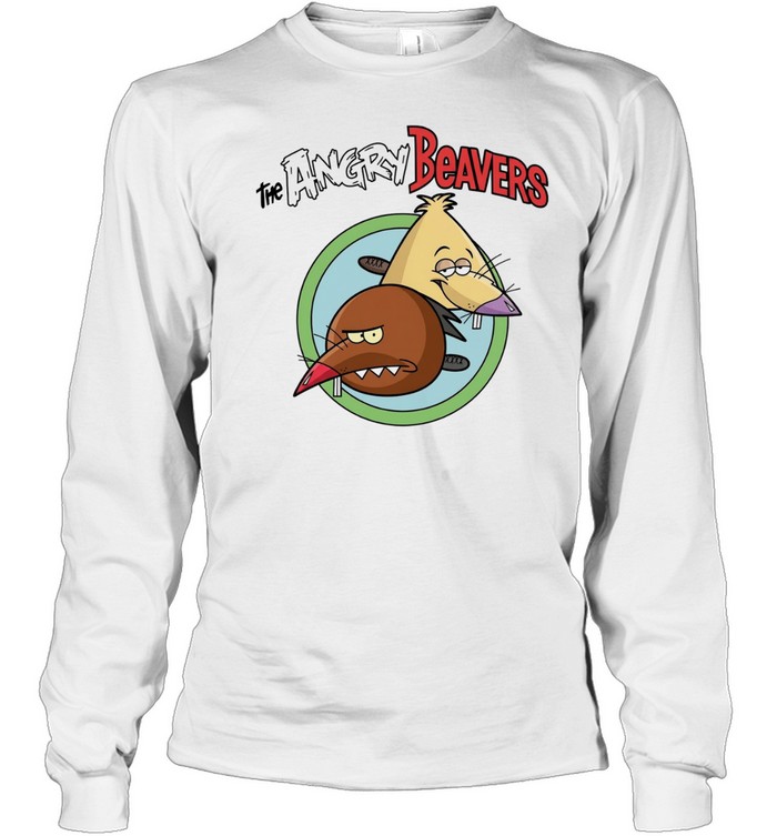 The Angry Beavers Norbert Daggett Nickelodeon Long Sleeve Tee