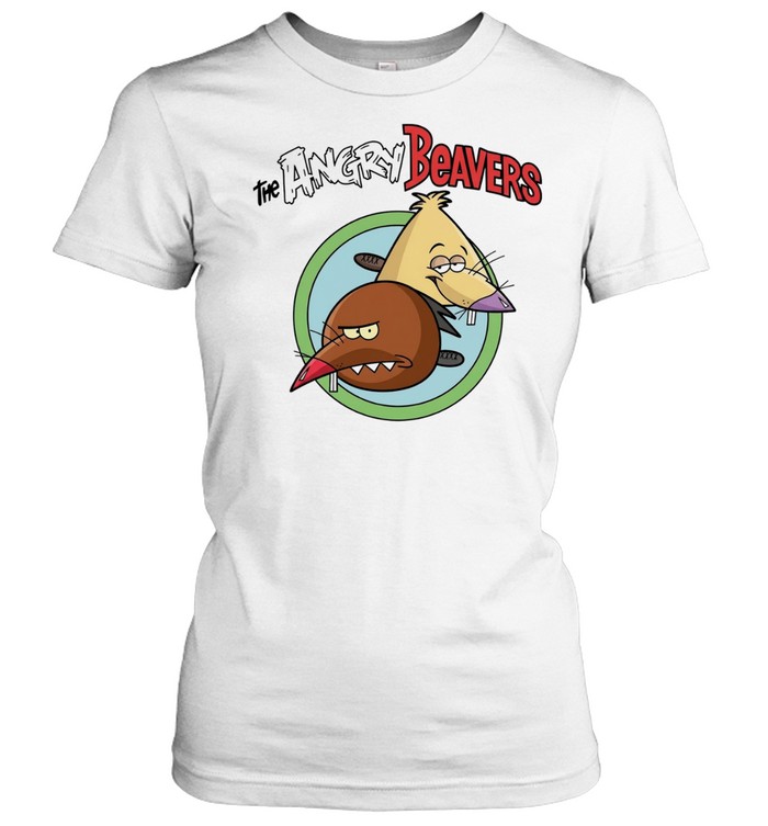 The Angry Beavers Norbert Daggett Nickelodeon Women T-Shirt