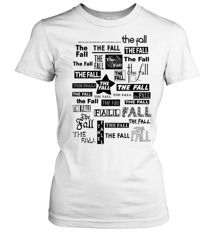 The Fall Band Logo Collage Mark E Smith Women T-Shirt