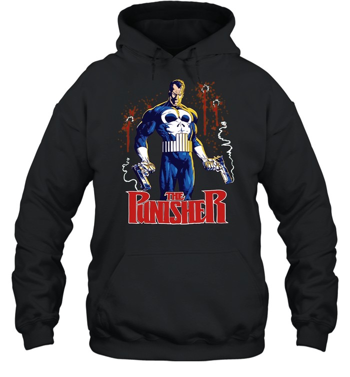 The Punisher Marvel Comics Frank Castle Hoodie