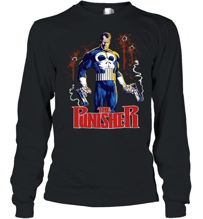 The Punisher Marvel Comics Frank Castle Long Sleeve Tee