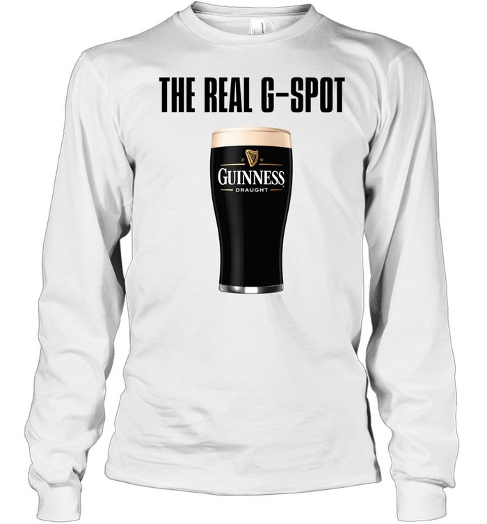 The real G spot guinness draught beer Long Sleeve Tee