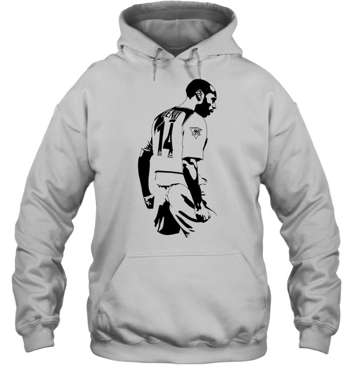 Thierry Henry Arsenal portrait Hoodie