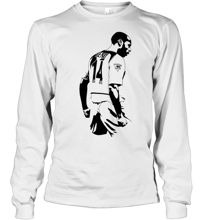 Thierry Henry Arsenal portrait Long Sleeve Tee