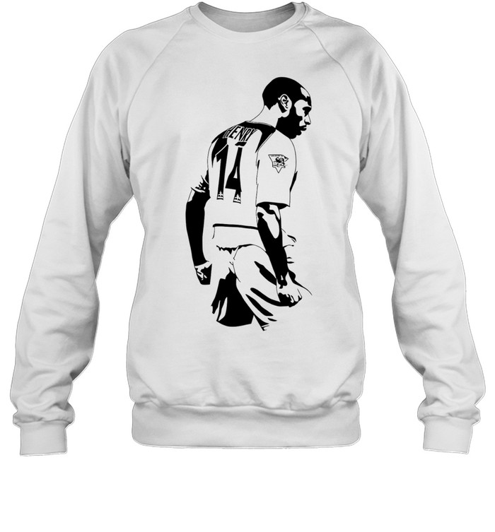 Thierry Henry Arsenal portrait Sweatshirt