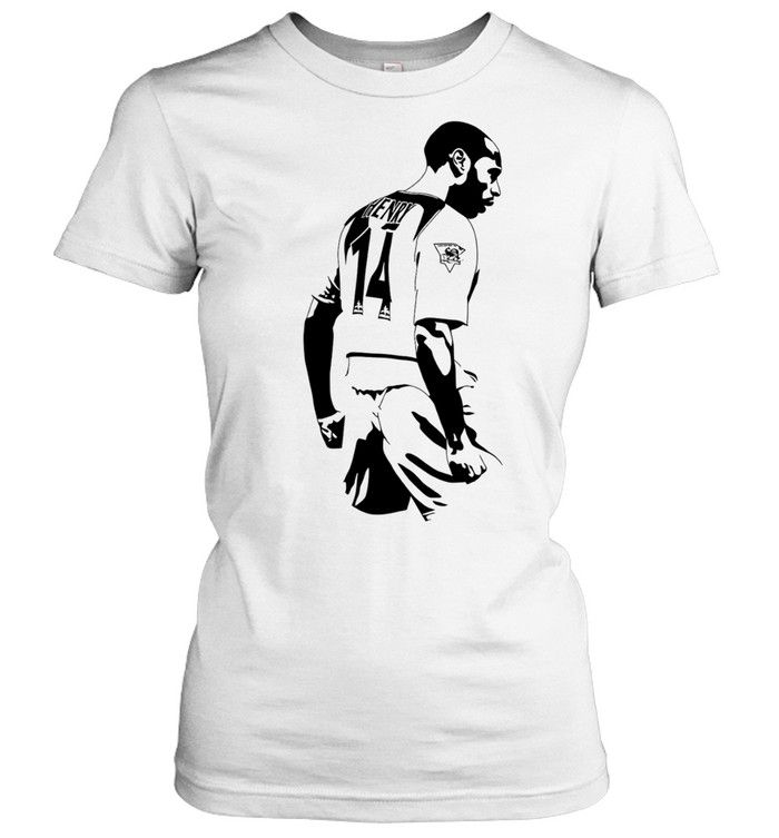 Thierry Henry Arsenal portrait Women T-Shirt