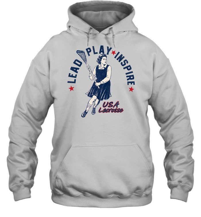 USA lacrosse lead play inspire Hoodie