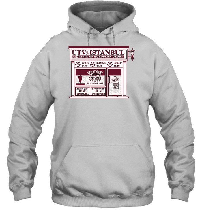UTV in Istanbul 2026 Taste of European Glory Unai’s Mixed Grill Hoodie
