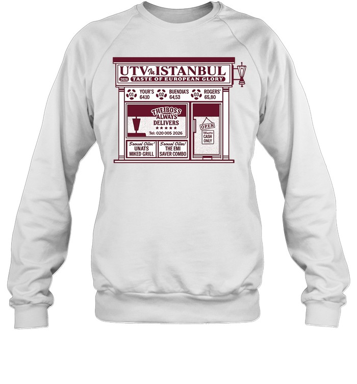 UTV in Istanbul 2026 Taste of European Glory Unai’s Mixed Grill Sweatshirt
