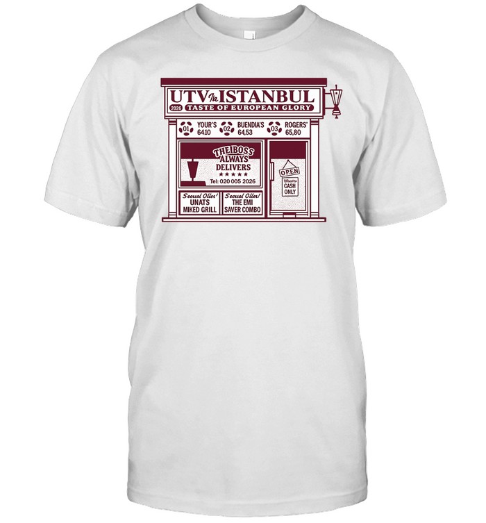 UTV in Istanbul 2026 Taste of European Glory Unai’s Mixed Grill Unisex T-Shirt