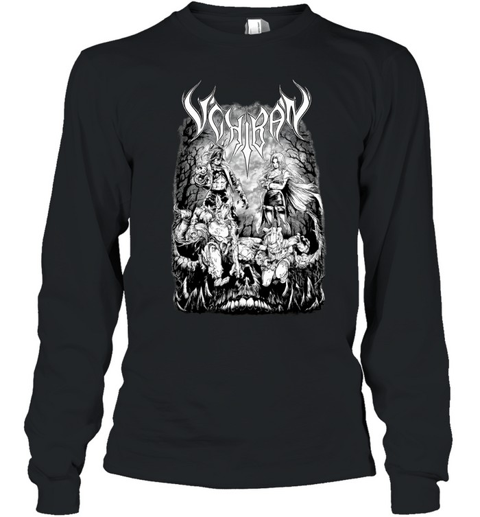 Vchiran Anime Characters Dark Fantasy Long Sleeve Tee