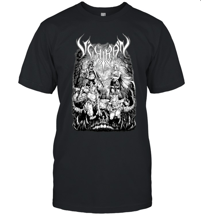 Vchiran Anime Characters Dark Fantasy Unisex T-Shirt