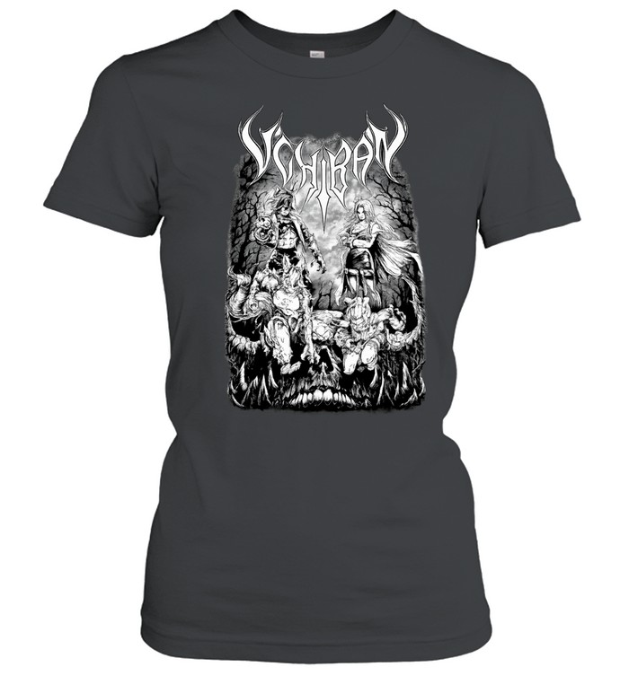 Vchiran Anime Characters Dark Fantasy Women T-Shirt