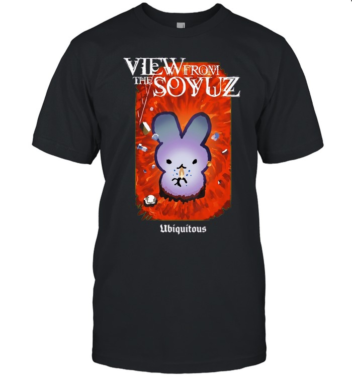 View from the Soyuz Ubiquitous space rabbit Unisex T-Shirt