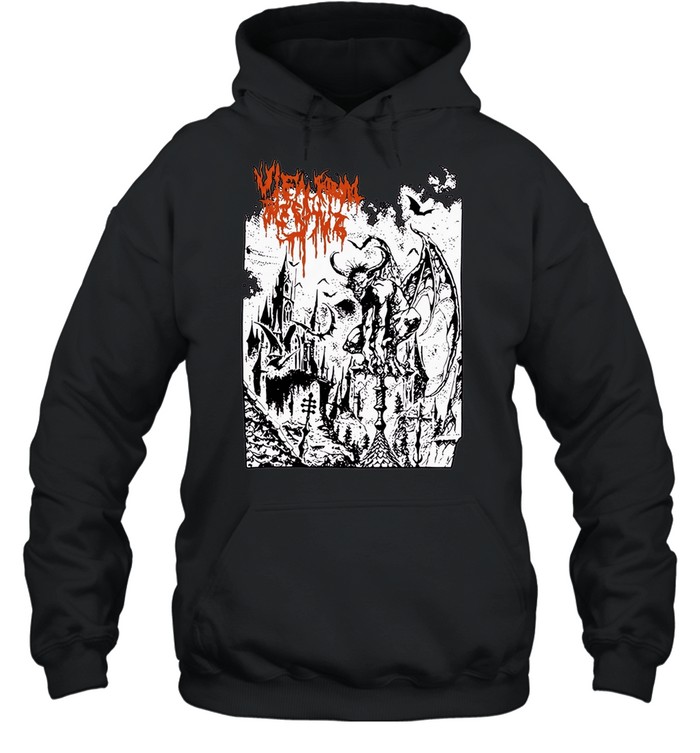 View from the Spire Gargoyle Castle death metal Hoodie