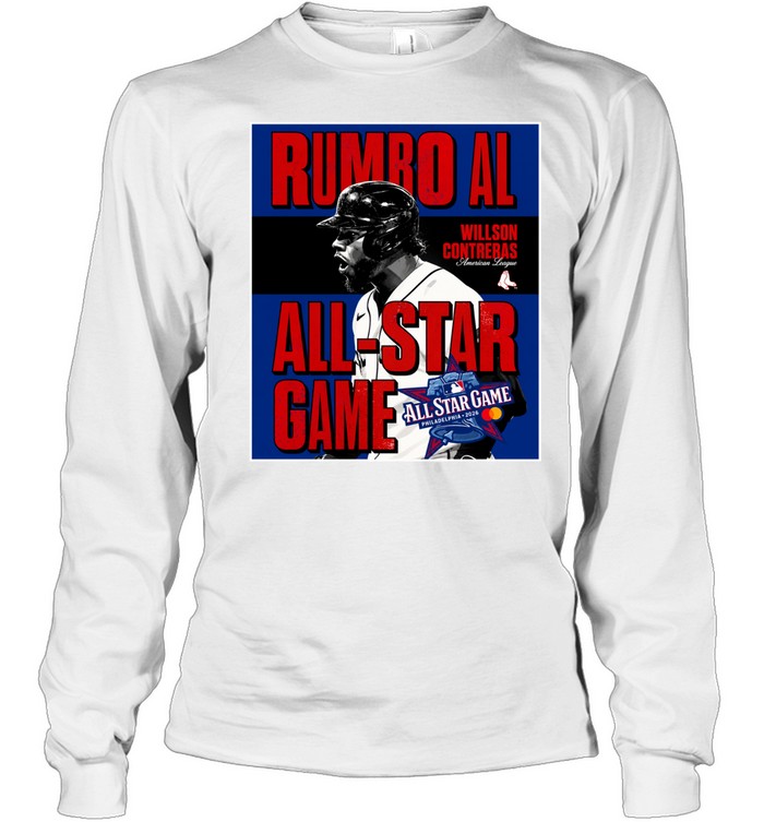 Willson Contreras All Star Game Philadelphia 2026 Red Sox Long Sleeve Tee