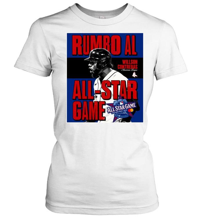 Willson Contreras All Star Game Philadelphia 2026 Red Sox Women T-Shirt