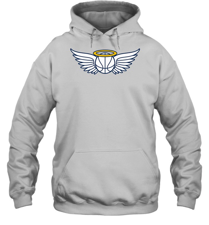 Winged Basketball Halo Los Angeles Angels Hoodie