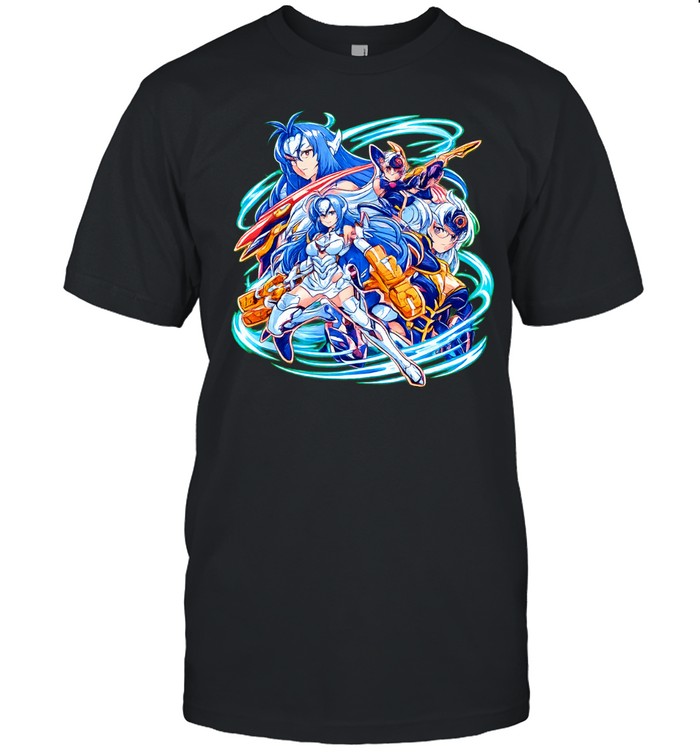 Xenosaga space robots collage graphic Unisex T-Shirt